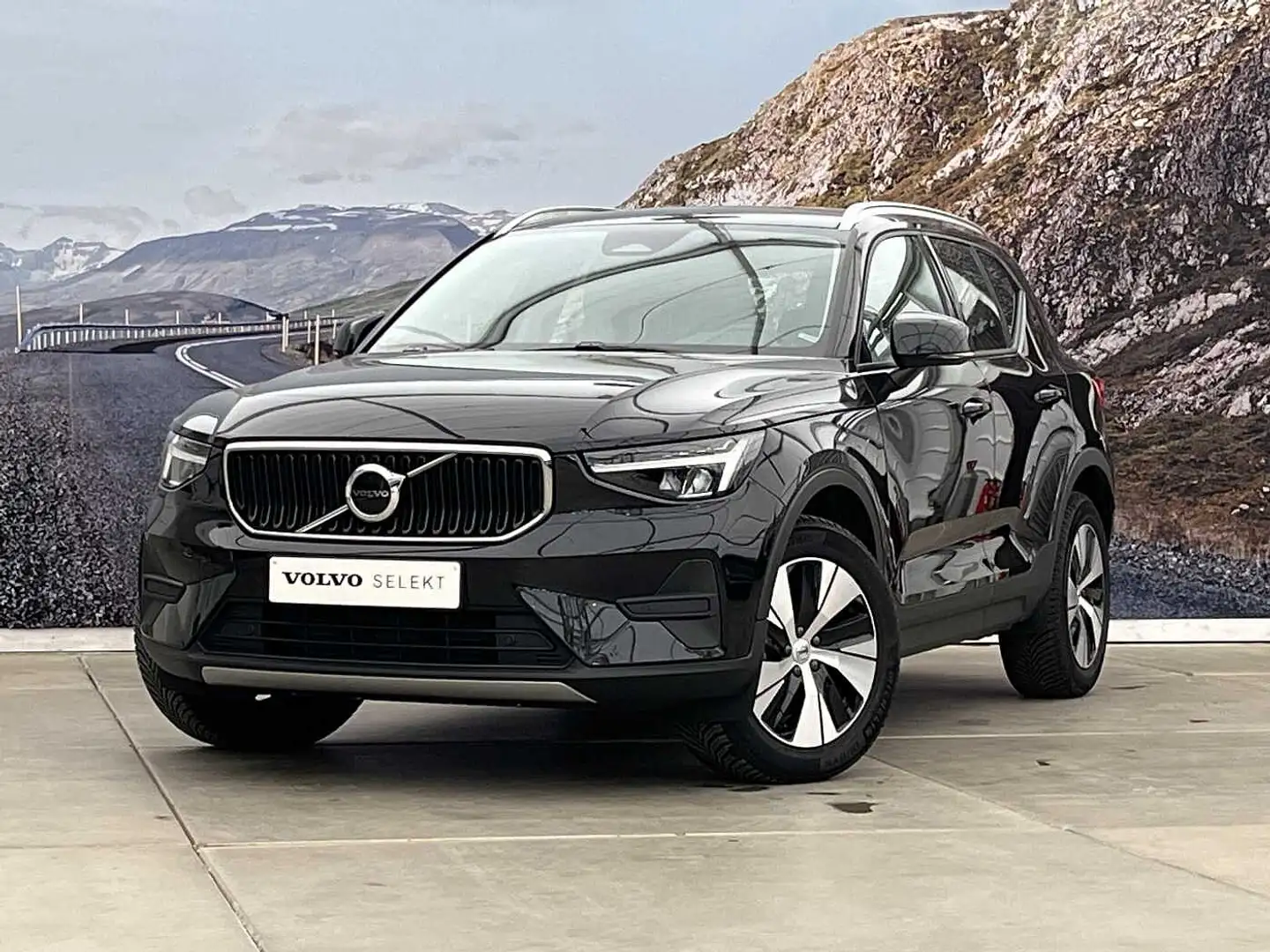 Volvo XC40 B3 BRIGHT + LEDER + WINTER + ... Noir - 1