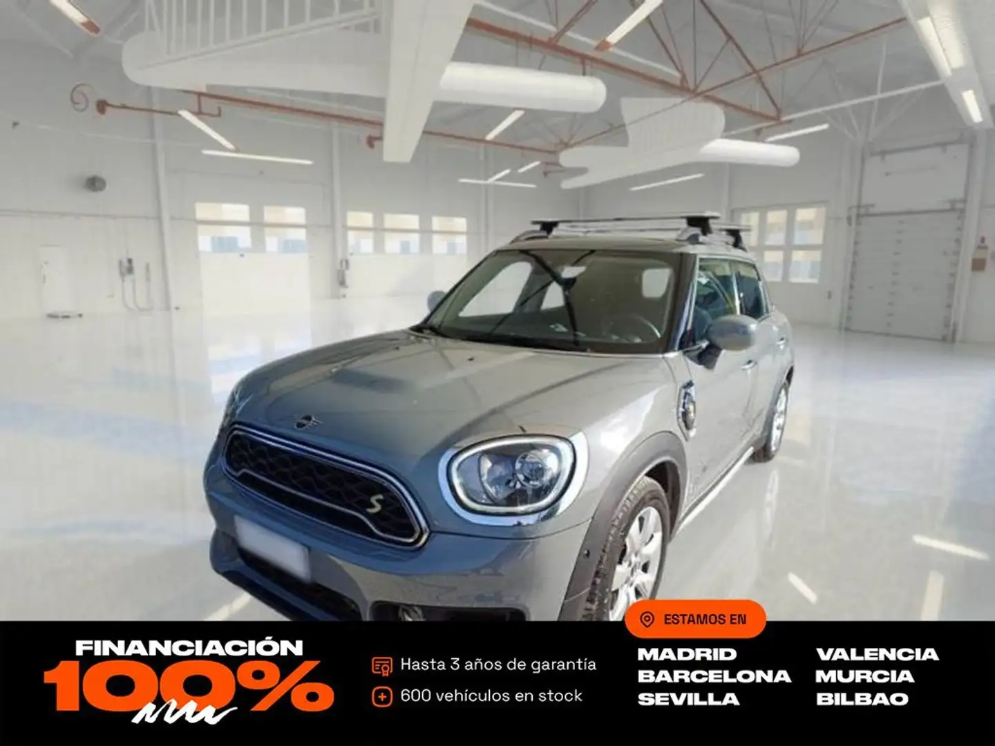 MINI Cooper S E ALL4 Gris - 1