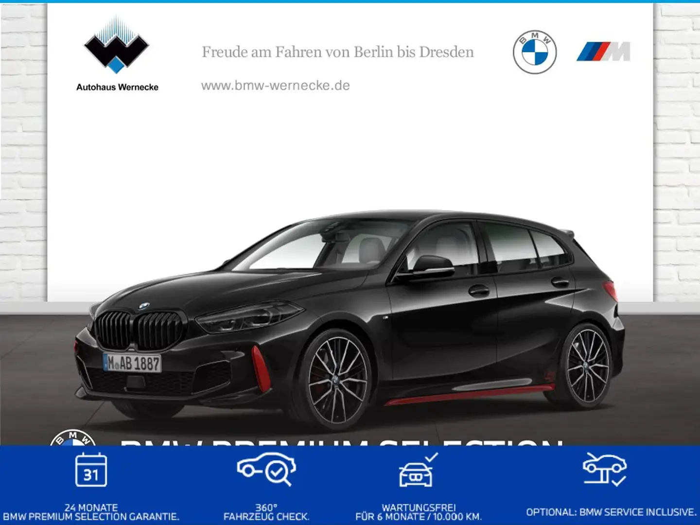 BMW 128 ti Hatch Dig.Cockpit+LED+Shz.+BT UPE: 50.430€ Schwarz - 1