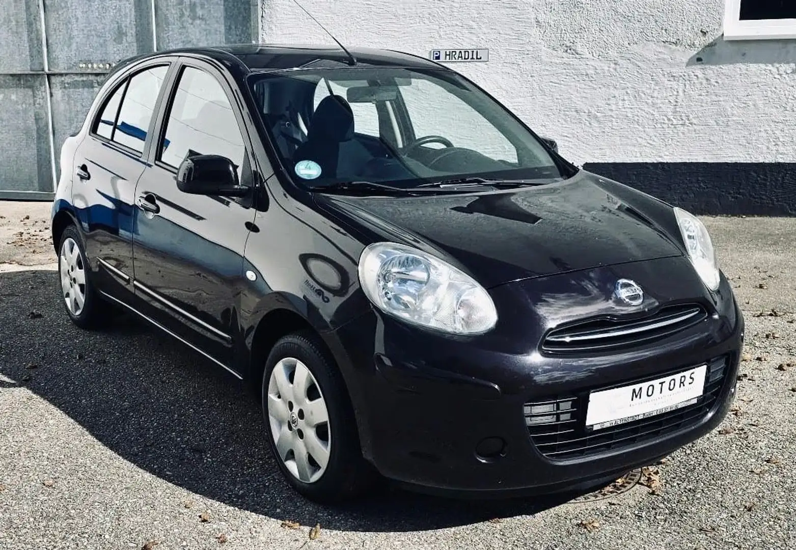 Nissan Micra 1.2l Tüv NEU+1.HAND+ 8Fach Schwarz - 1