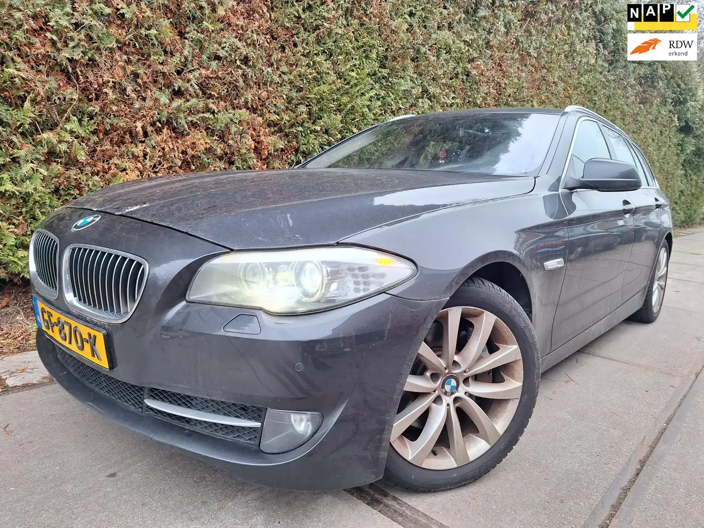 BMW 535 5-serie Touring 535xi High Executive Gris - 1
