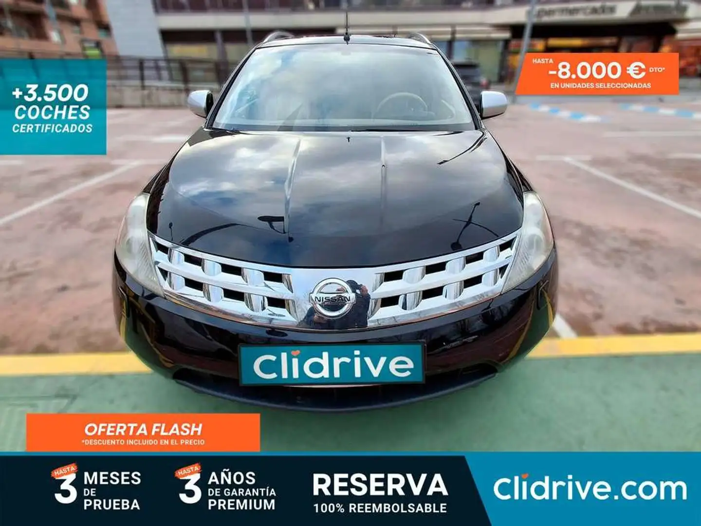 Nissan Murano 3.5 V6 (252CV) CVT Premium Negro - 1