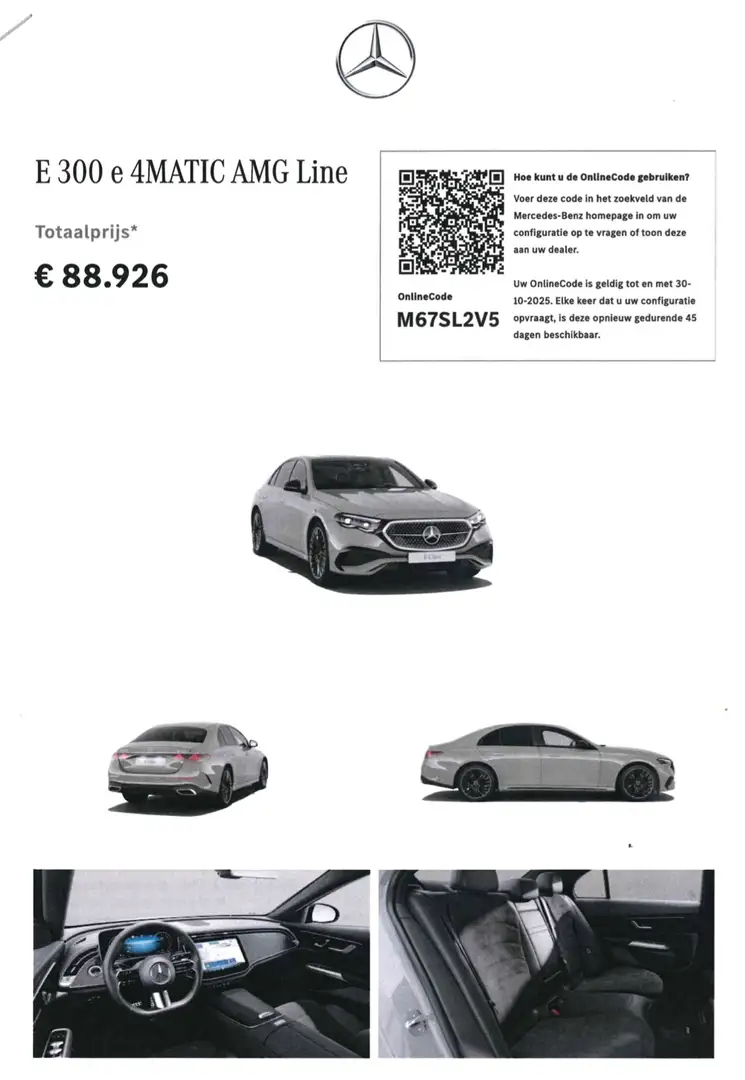 Mercedes-Benz E 300 E e 4MATIC AMG Line Advanced Plus | Pano Gris - 2