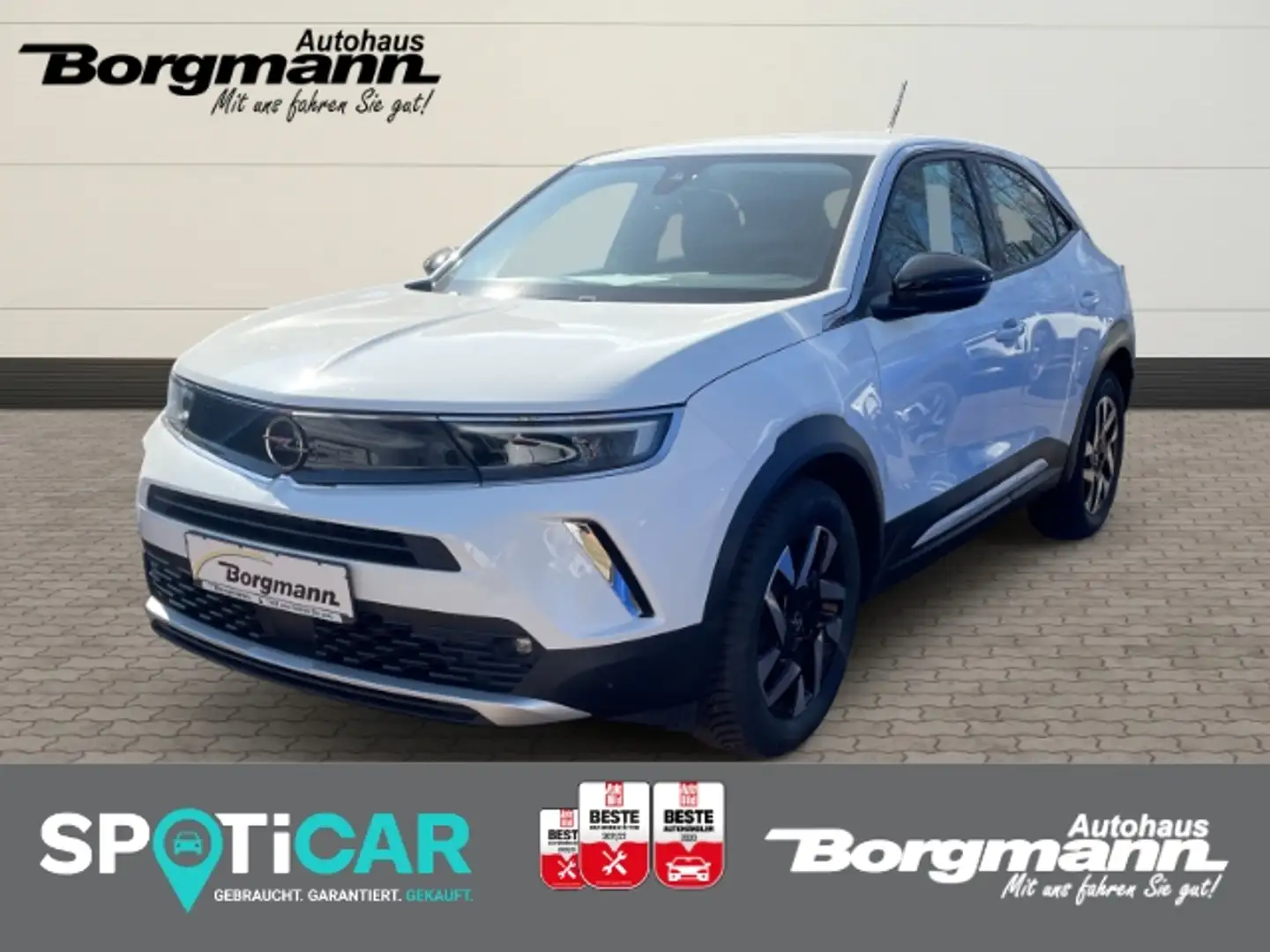 Opel Mokka-E Elegance (100K Digitales Cockpit LED Apple CarPlay Blanco - 1