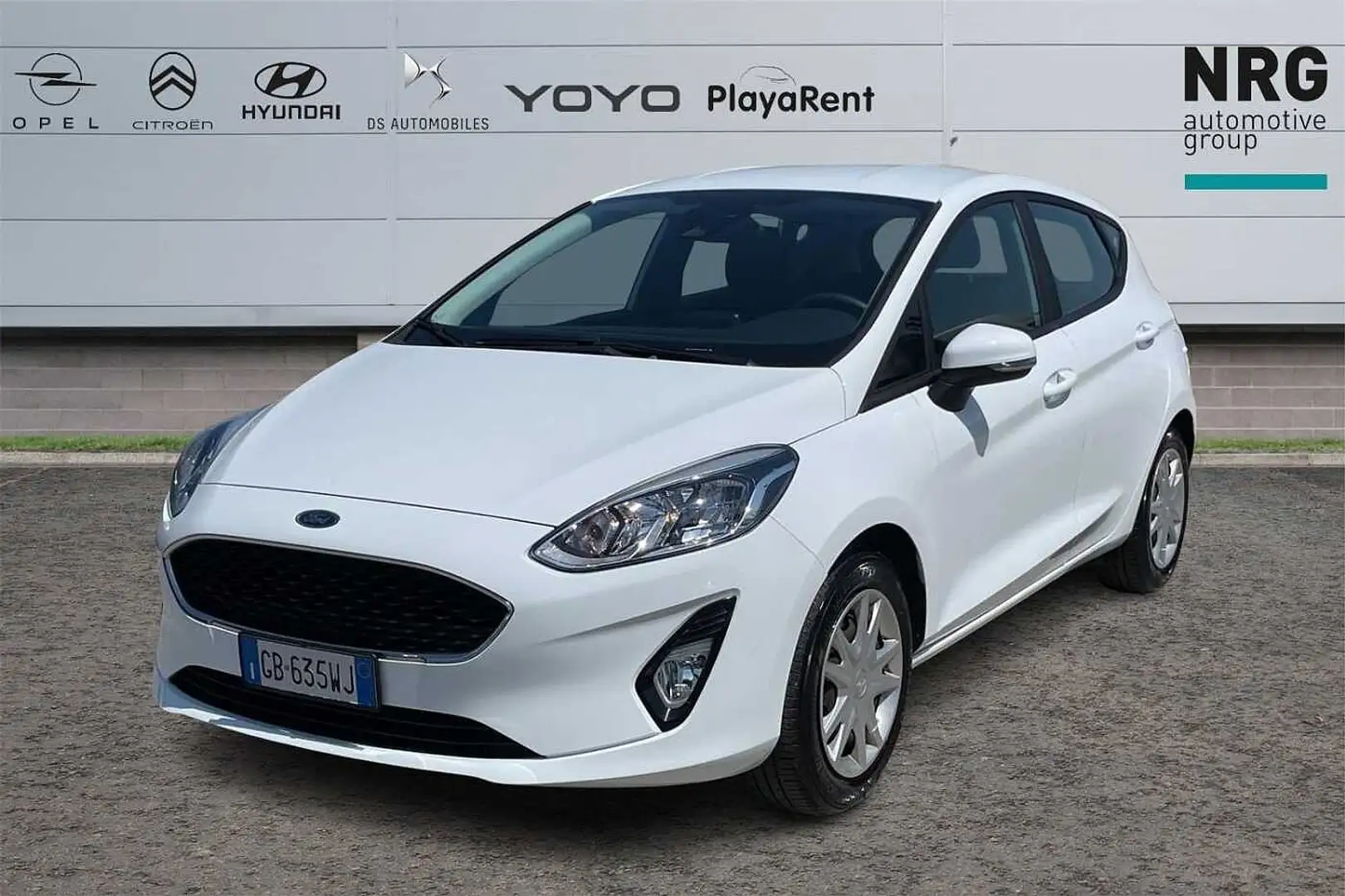 Ford Fiesta 7ª serie 1.1 75 CV GPL 5 porte Titanium Blanc - 1