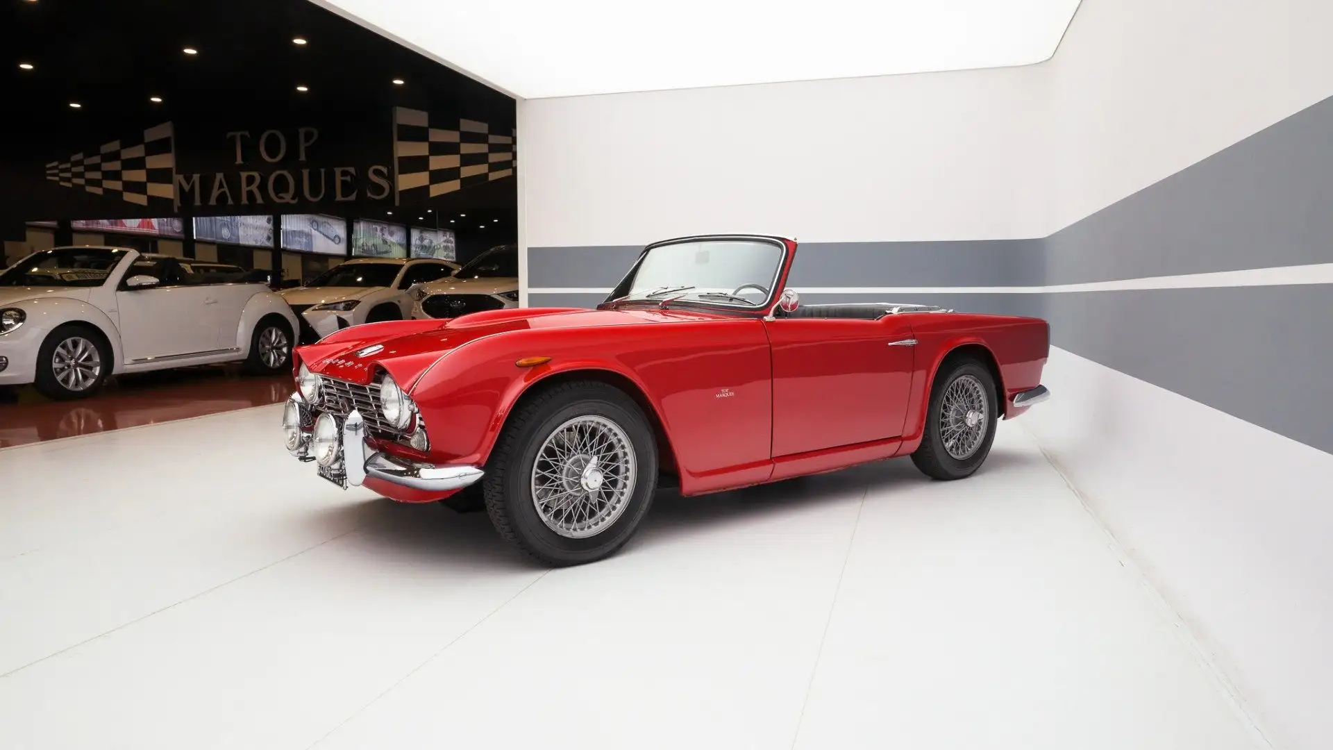 Triumph TR4 Sport Rosso - 1