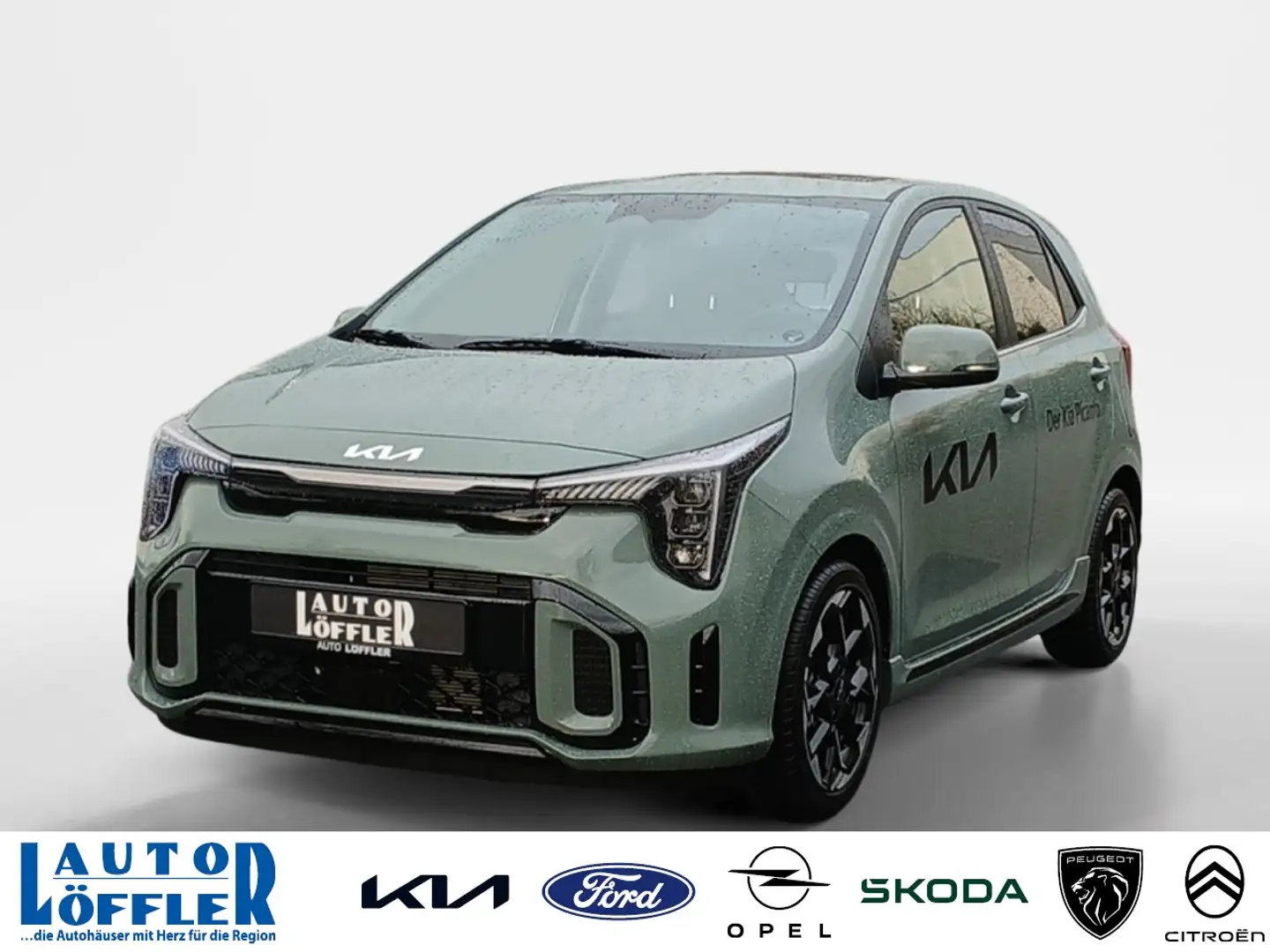 Kia Picanto GT-Line Launch 1.2 RFK^ SHZ^ KLIM^ Klima Navi Grün - 1
