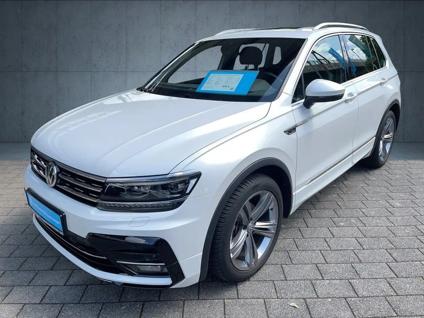 Volkswagen Tiguan 1.5 TSI DSG Highline R-line Navi AHK Pano Weiß - 2
