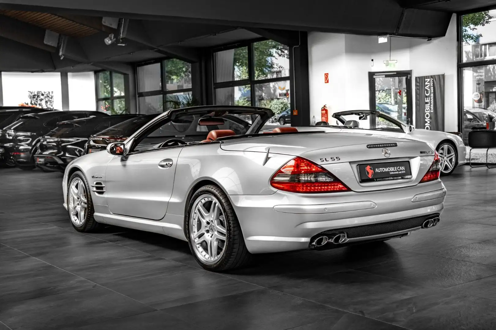 Mercedes-Benz SL 55 AMG Kompressor Evolution #deutsches Fzg. Argent - 2