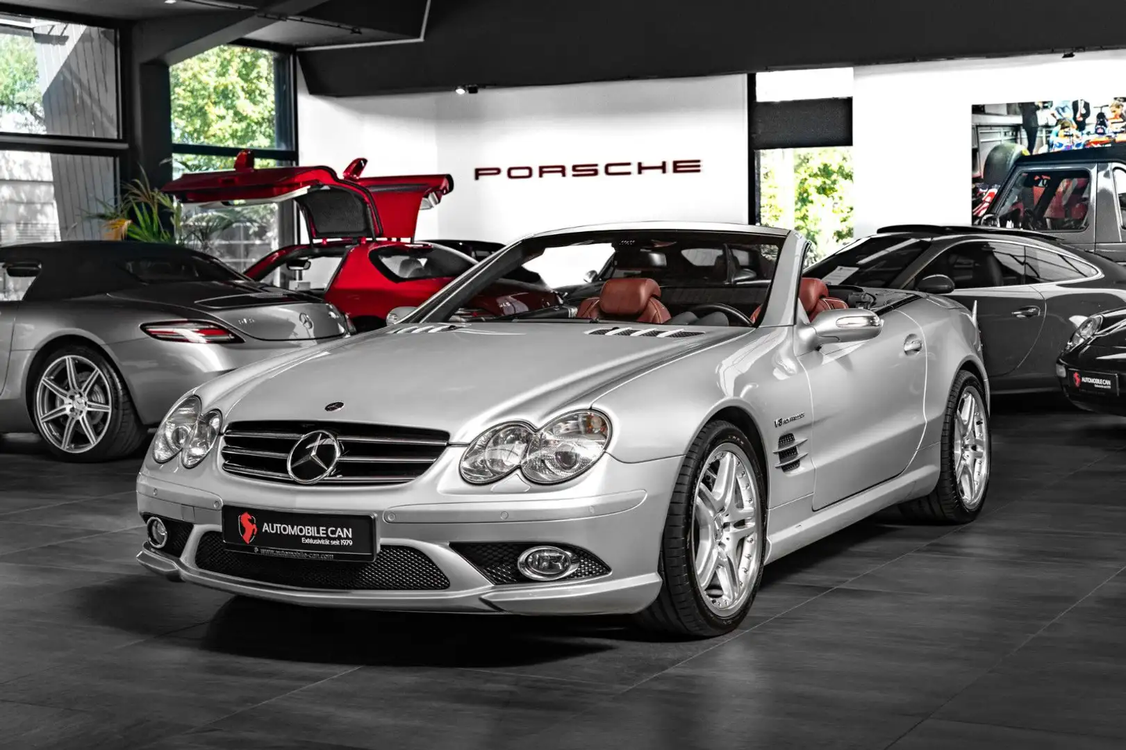 Mercedes-Benz SL 55 AMG Kompressor Evolution #deutsches Fzg. Argent - 1