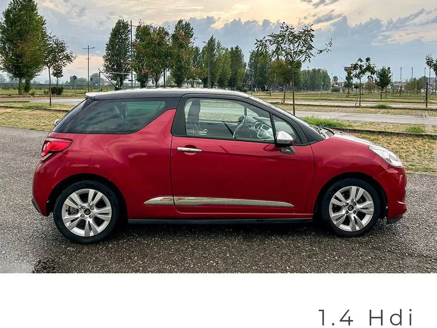 DS Automobiles DS 3 DS3 1.4 hdi So Chic 70cv Rosso - 1