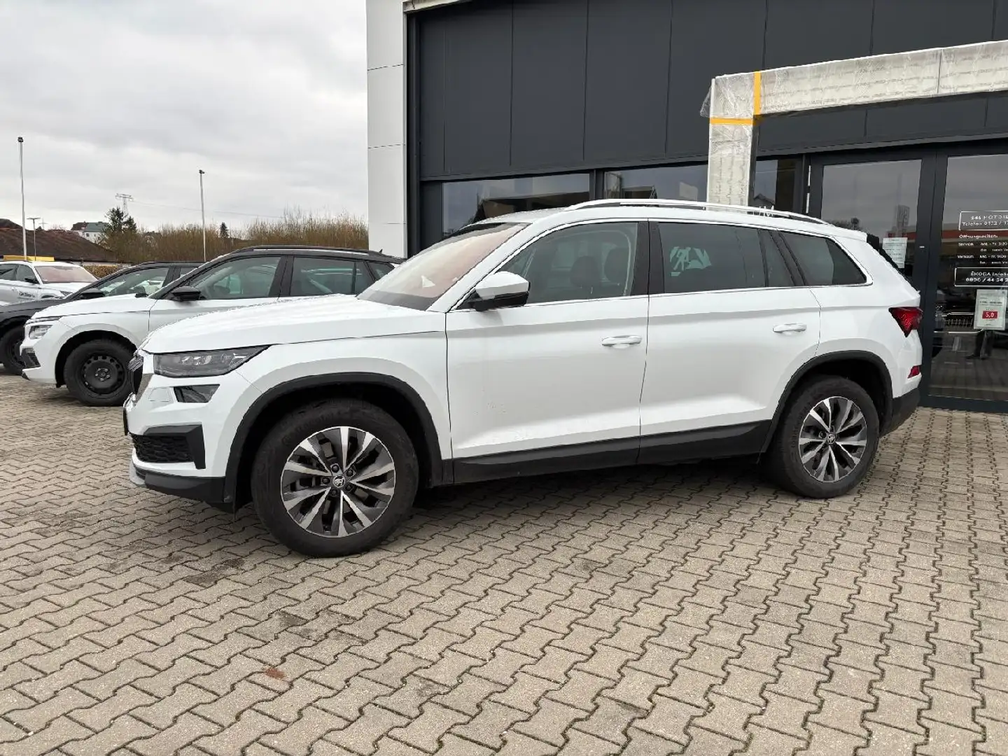 Skoda Kodiaq Kodiaq 2.0 TDI Style 4x4 *Navi*Traveller*beh. WSS Blanc - 2