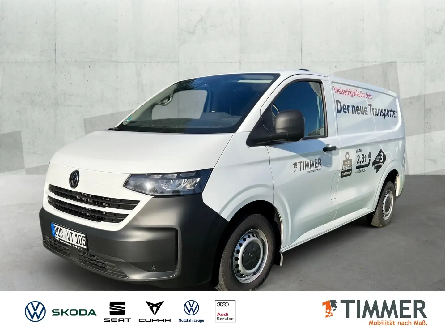 Volkswagen Transporter Kastenwagen Kawa KR110FronAG8 Weiß - 1