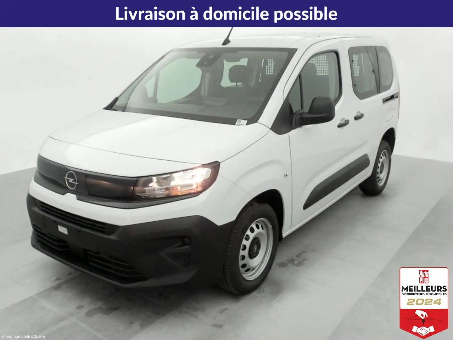 Opel Combo CA M BLUEHDI 100 S S BVM6 Blanc - 1