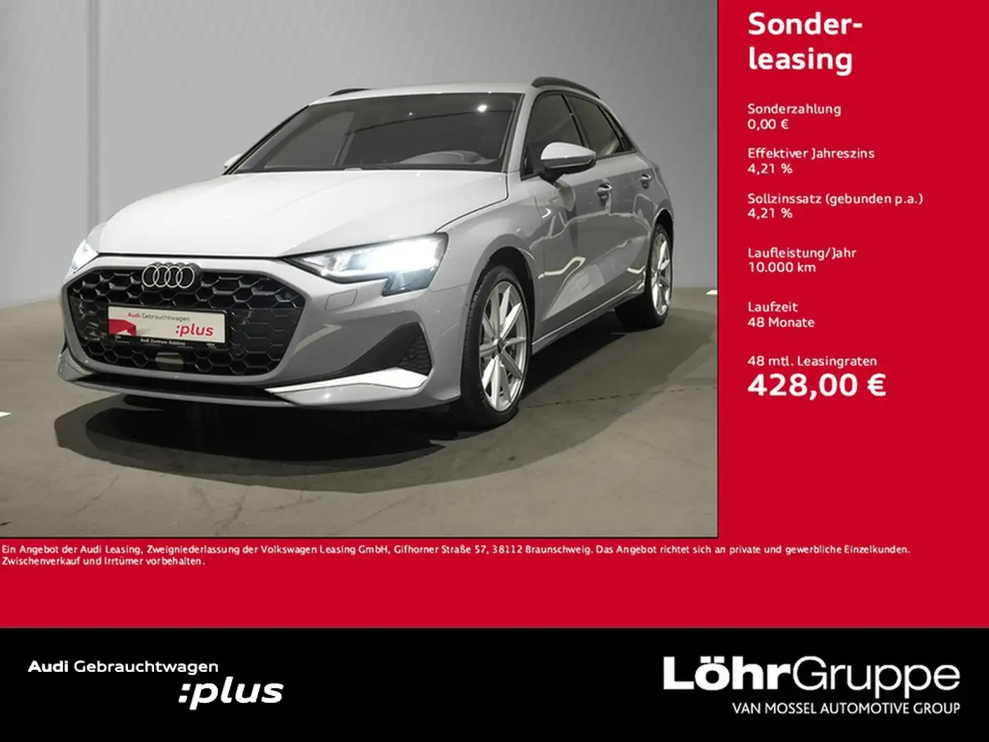 Audi A3 Sportback 35 TDI advanced SONOS ACC Kamera Grau - 1