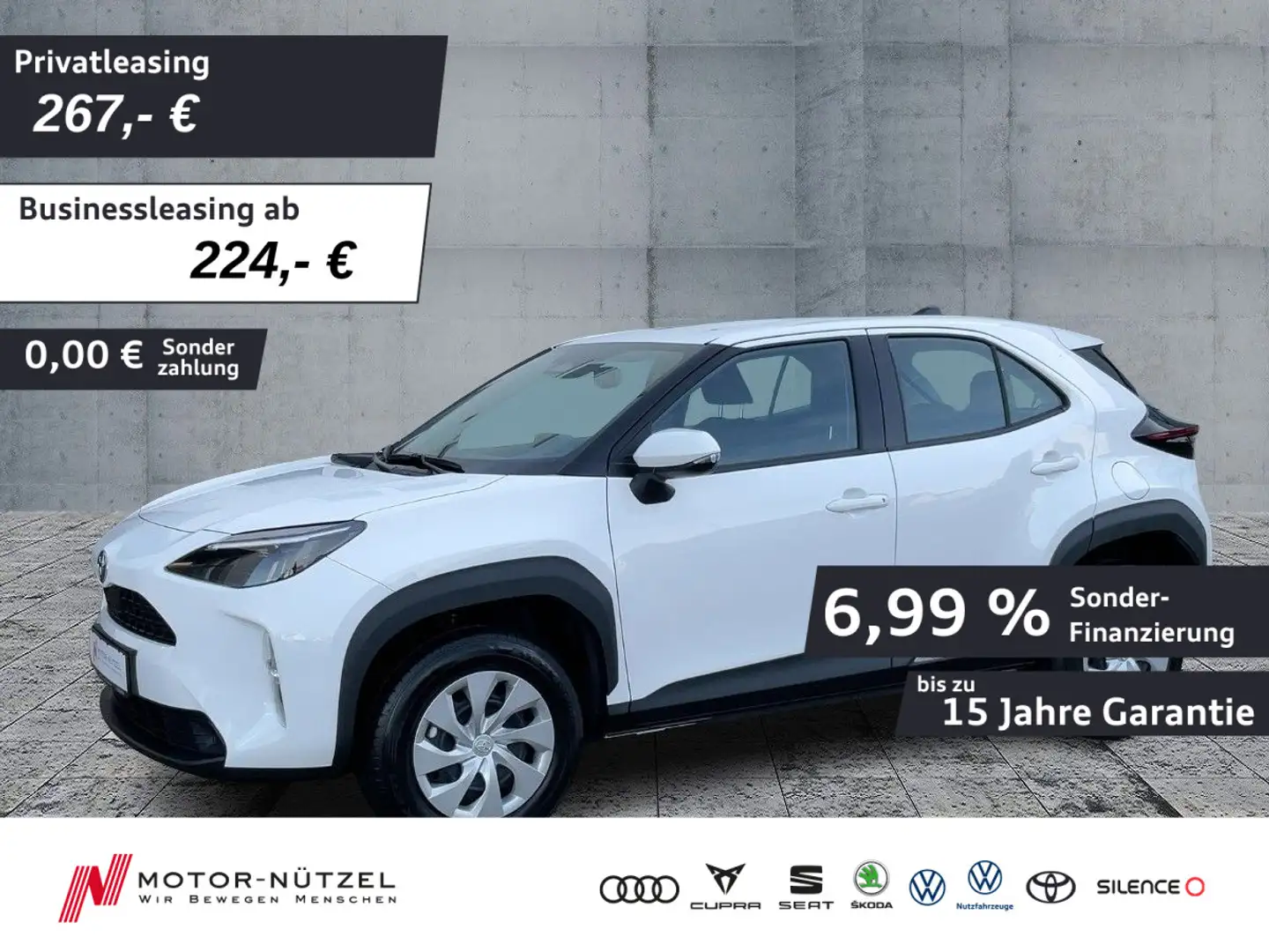Toyota Yaris Cross 1.5 Hybrid BUSINESS EDT NAVI+ACC+APP Bianco - 1