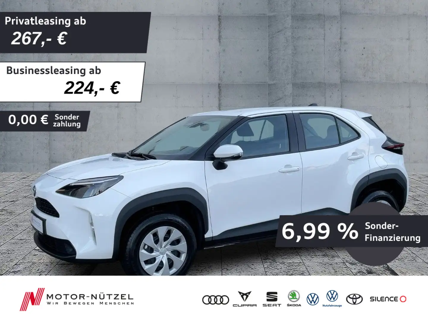 Toyota Yaris Cross 1.5 Hybrid BUSINESS EDT NAVI+ACC+APP Blanco - 1