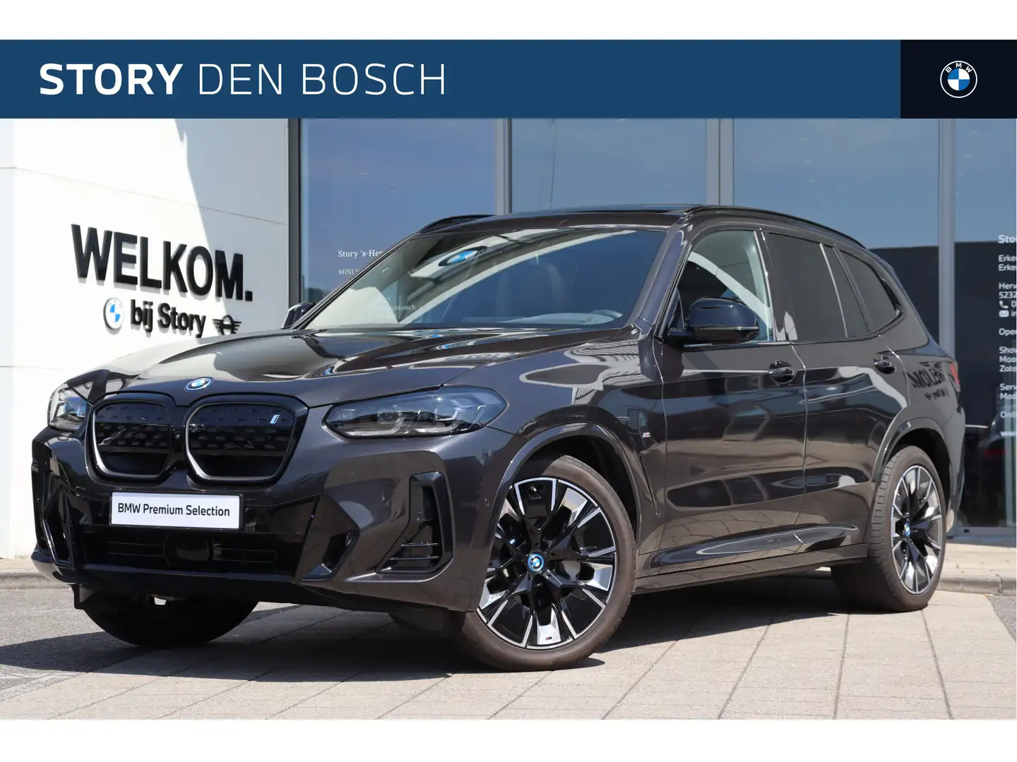BMW iX3 High Executive / Trekhaak / Sportstoelen / Comfort Gris - 1