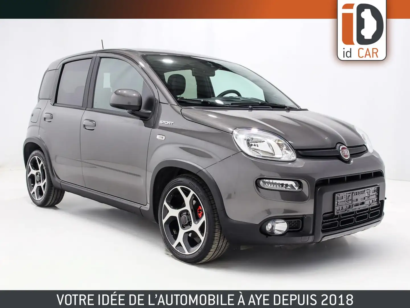 Fiat Panda 1.0 HYBRID SPORT CLIM RADAR CARPLAY JA16 Gris - 1