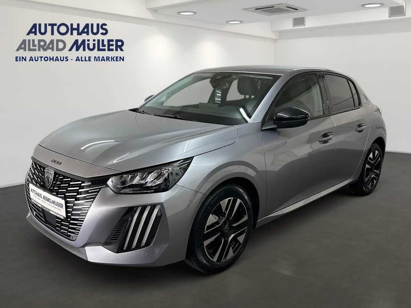 Peugeot 208 Allure 1.2 PT 100 ACC+SHZ+PDC vo.&hi.+CARplay Grau - 1