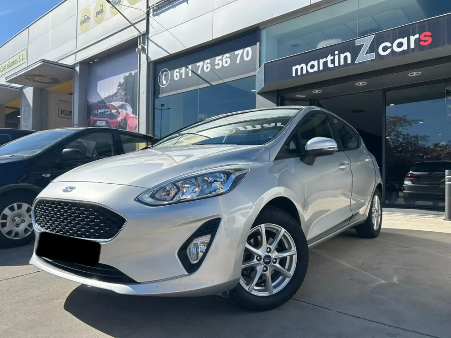 Ford Fiesta 1.1 Ti-VCT Trend+ Gris - 1