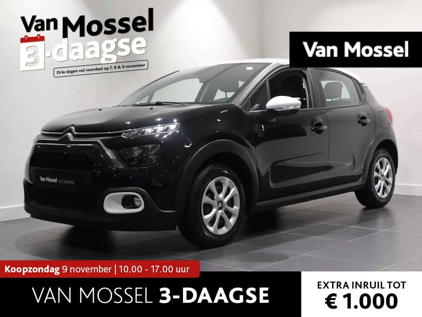 Citroen C3 You - CRUISE CONTROL - CLIMATE CONTROL - STOELVERW Zwart - 1