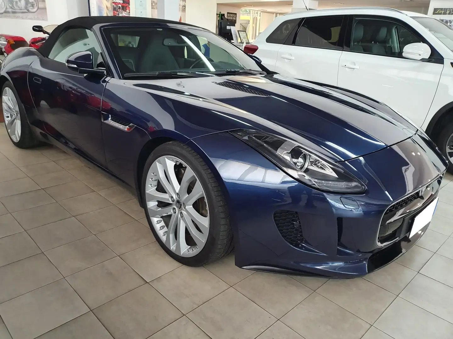 Jaguar F-Type Cabrio 3.0 V6 S auto Bleu - 2