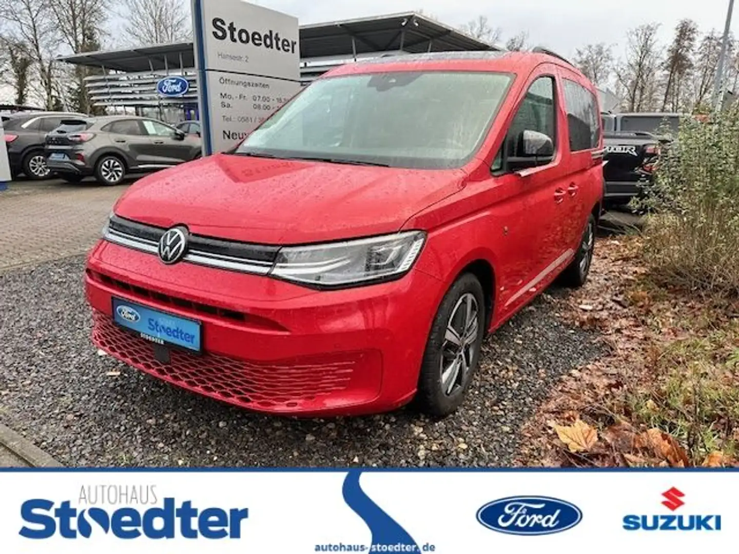 Volkswagen Caddy 2.0 EU6d 2,0 TDI Move Navi LED Scheinwerfe Rouge - 1