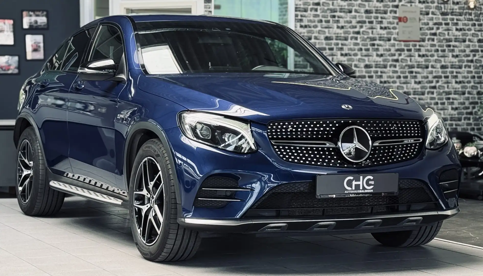 Mercedes-Benz GLC 43 AMG 4Matic |Schiebedach|LED|ACC|SHZ| Blau - 1