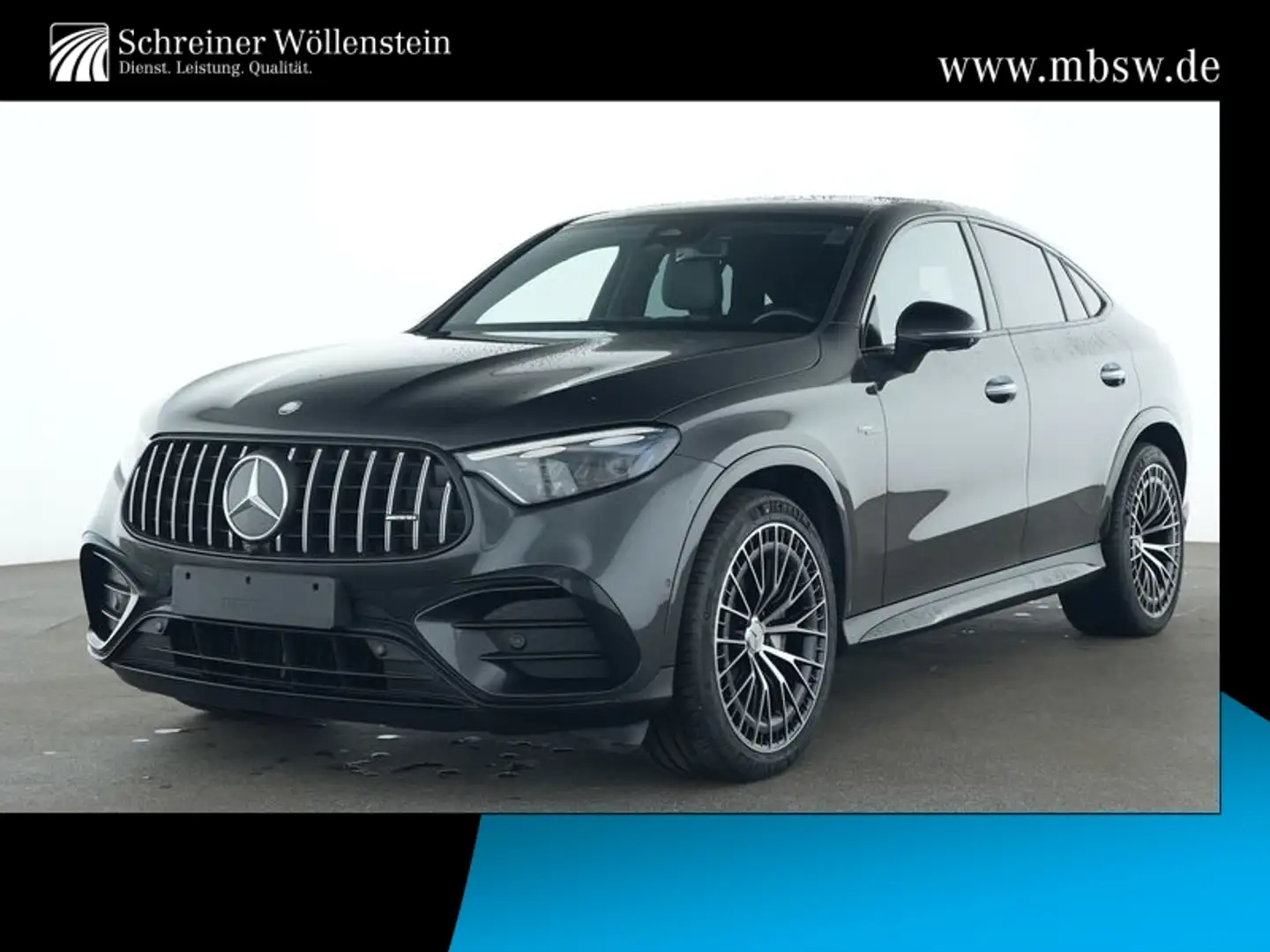 Mercedes-Benz GLC 43 AMG AMG GLC 43 4MATIC Coupé PANO-DACH*AHK*NIGHT*LED* Grau - 1