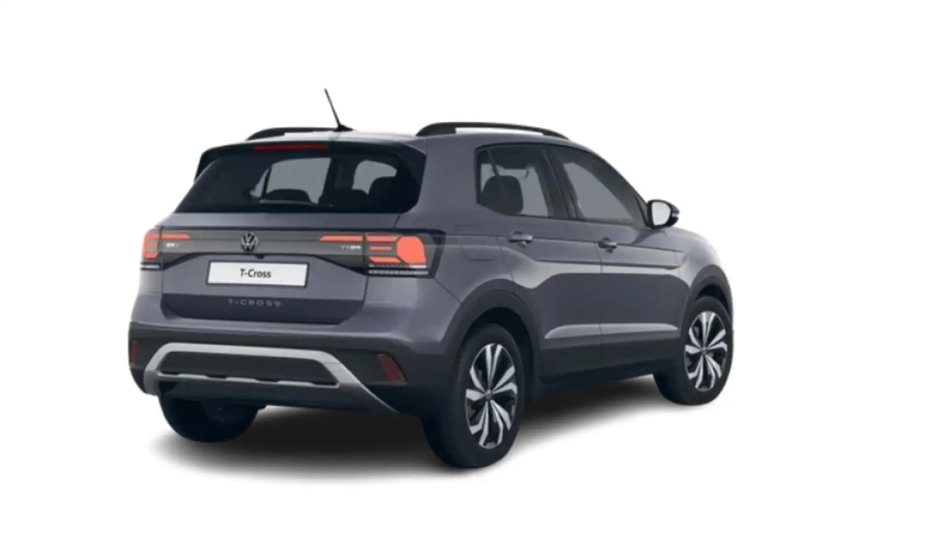 Volkswagen T-Cross 1.0 TSI 116PS DSG 5J. Gar. LED SHZ Kamera PDC v+h Grau - 2