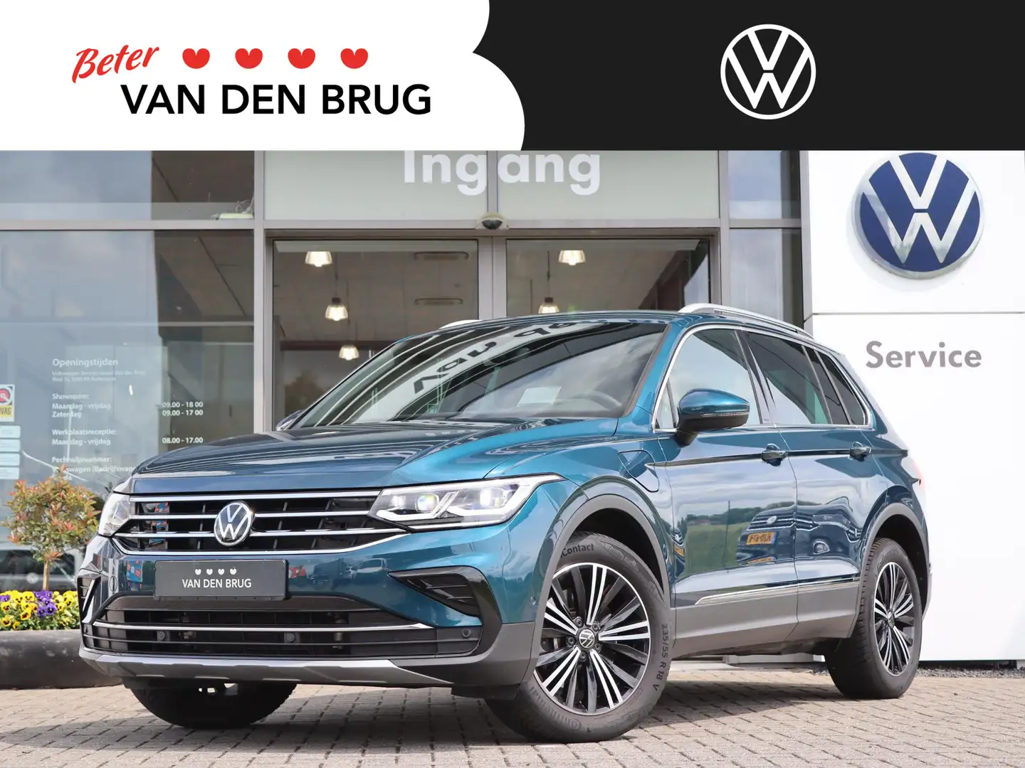 Volkswagen Tiguan 1.4 TSI 245 pk DSG eHybrid Elegance | Navigatie | Blauw - 1