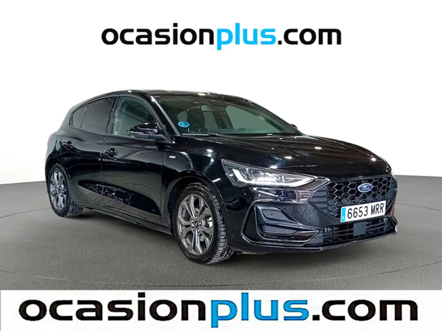 Ford Focus 1.0 Ecoboost MHEV ST-Line 155 Aut. Zwart - 2