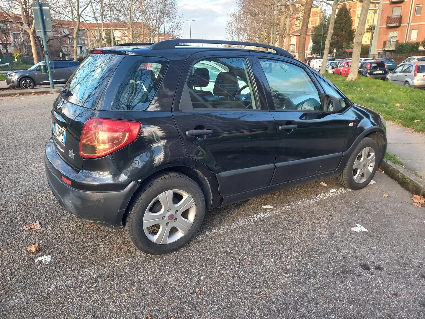 Fiat Sedici Sedici 1.6 16v Dynamic 4x4 107cv Negro - 2