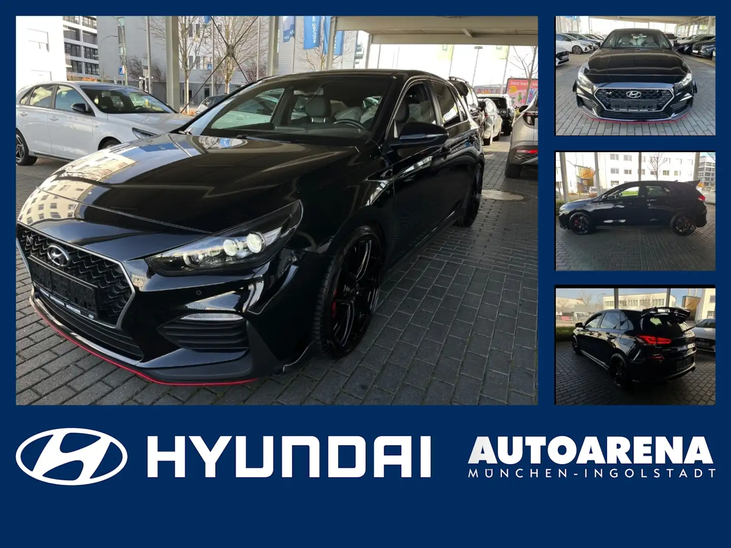 Hyundai i30 2.0 T-GDI N Performance 8-fach Bereift LED Чёрный - 1