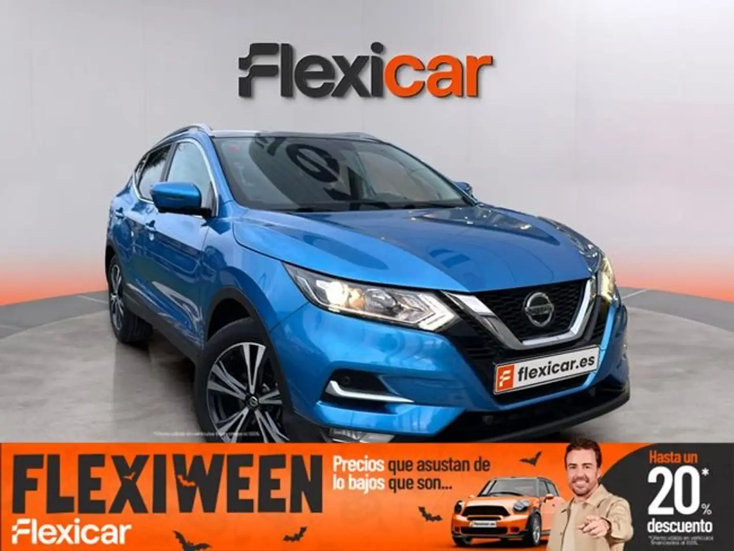 Nissan Qashqai DIG-T 103 kW (140 CV) E6D N-CONNECTA Azul - 1