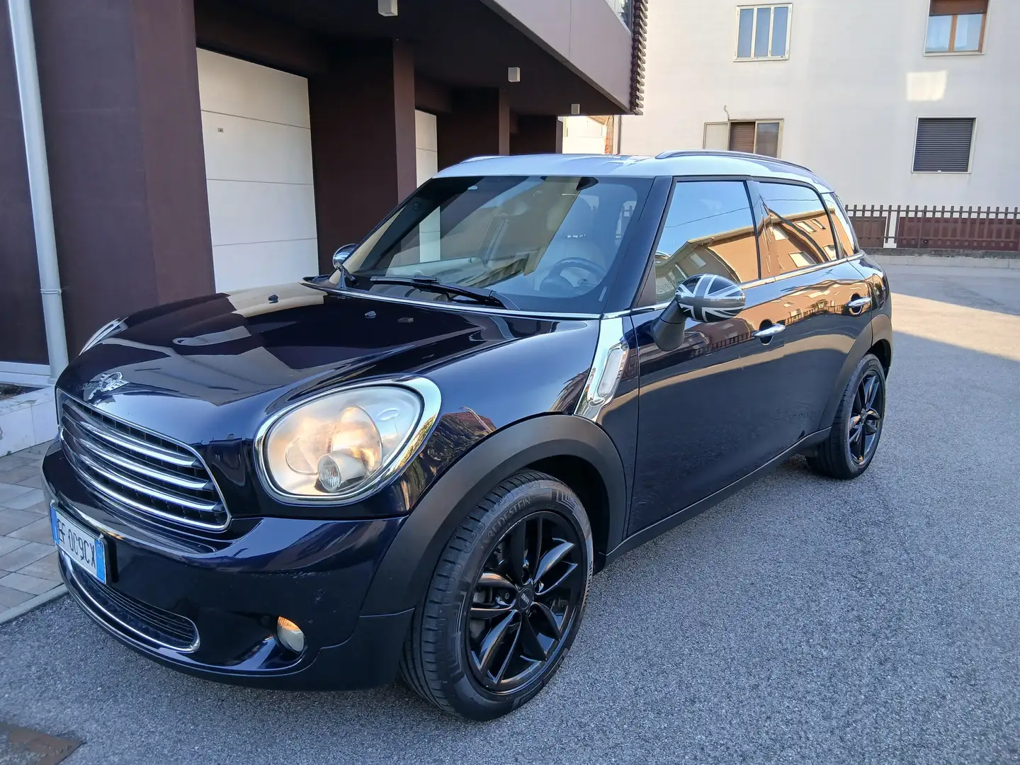 MINI Cooper D Countryman 1.6d Tetto panoramico +Pelle+Navi Bleu - 1