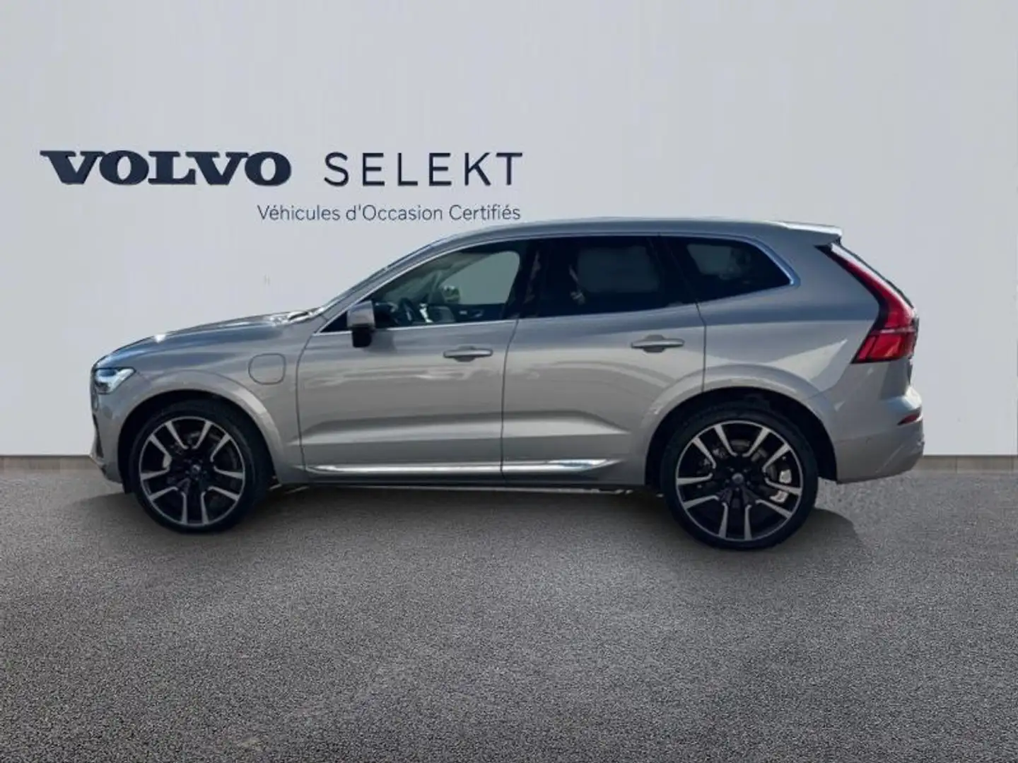 Volvo XC60 T6 AWD 253 + 145ch Utimate Style Chrome Geartronic Argent - 2