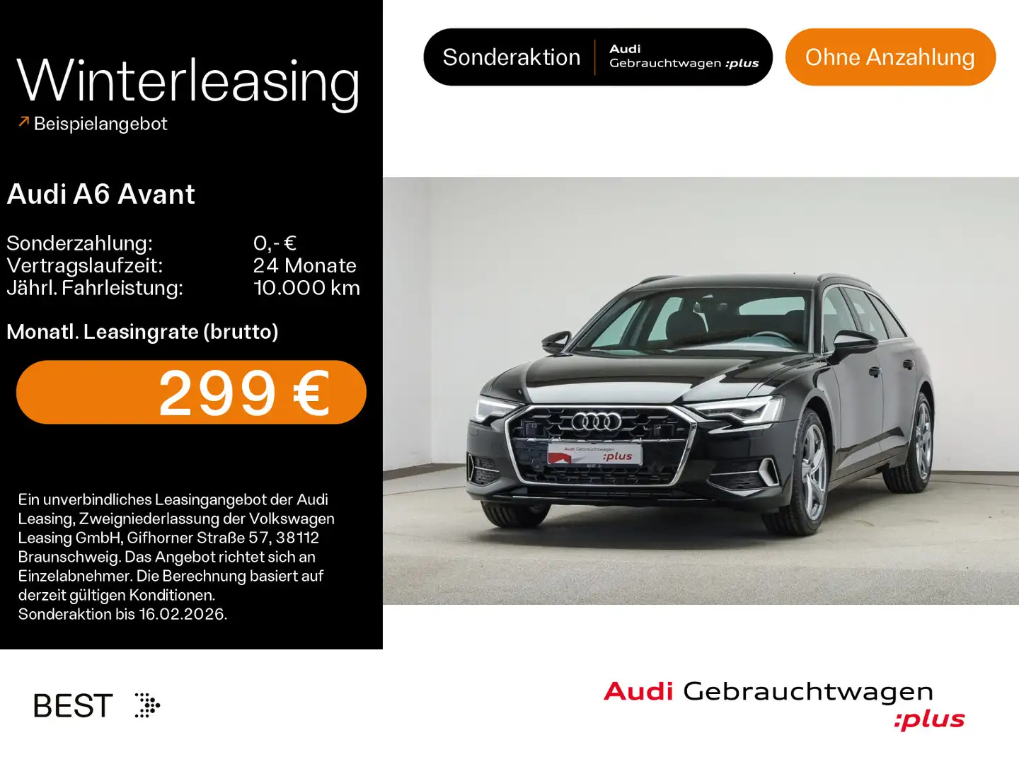 Audi A6 45 TFSI advanced*MATRIX*AHK*KAMERA*LEDE Noir - 1
