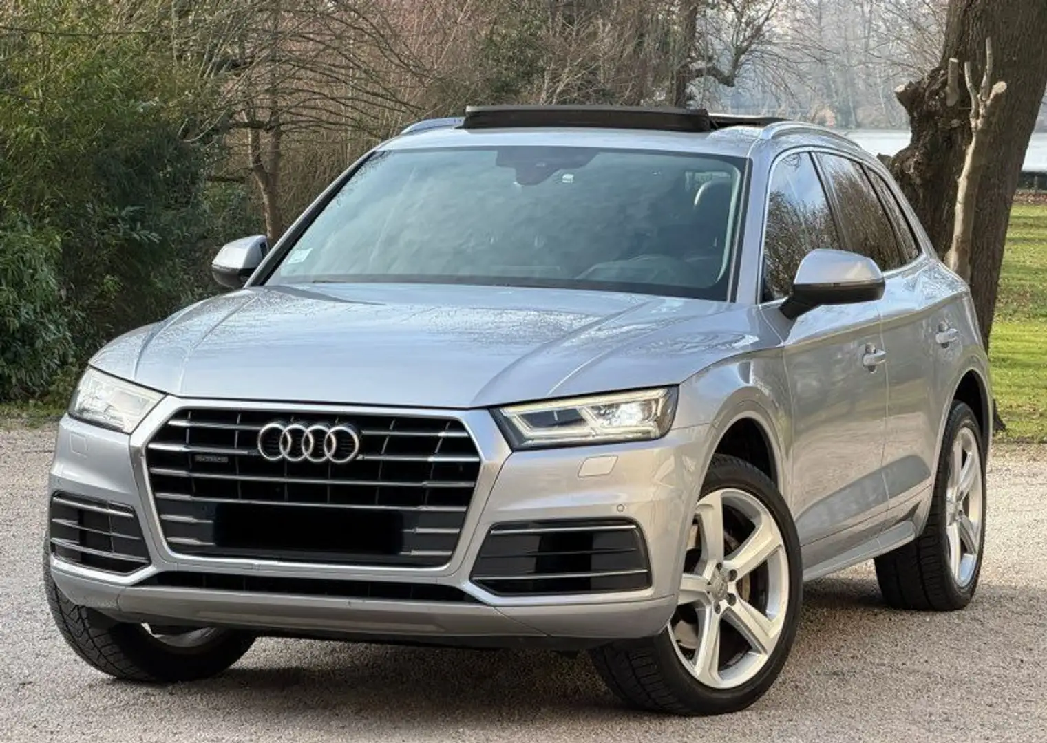 Audi Q5 5.0 tdi 3.0 v6 286cv quattro avus année 02-2018 185.000km à 20990 euro Grau - 1