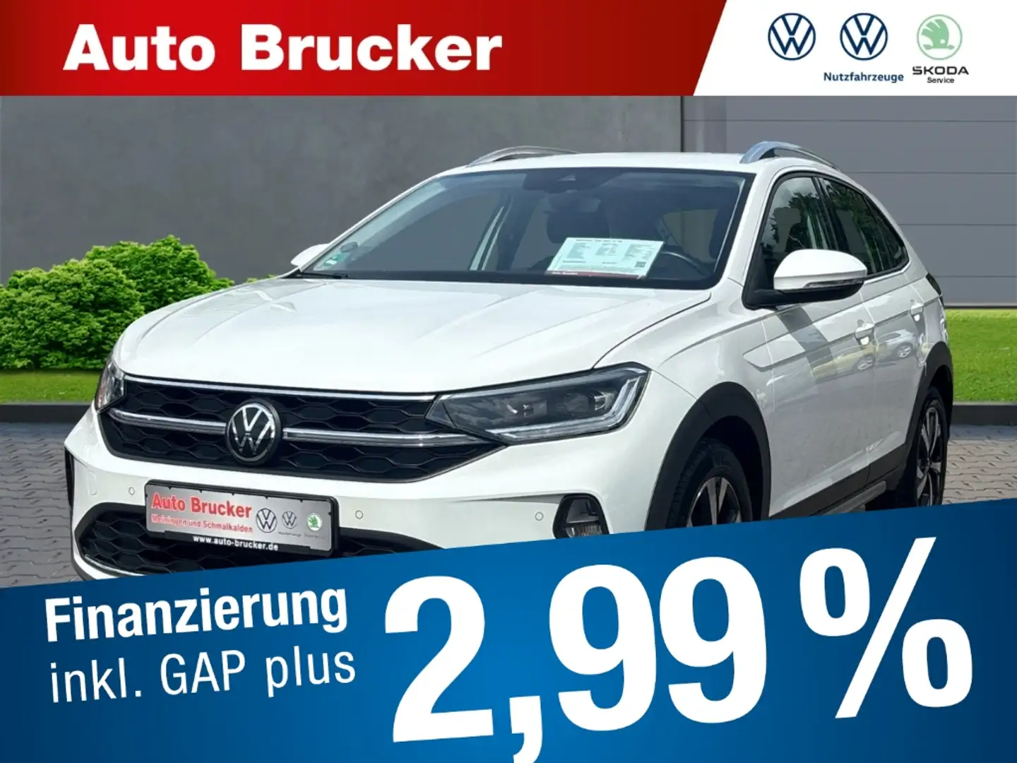 Volkswagen Taigo Style 1.0 TSI Klimaautom.+Matrix-LED+PDC+Alu Blanc - 1