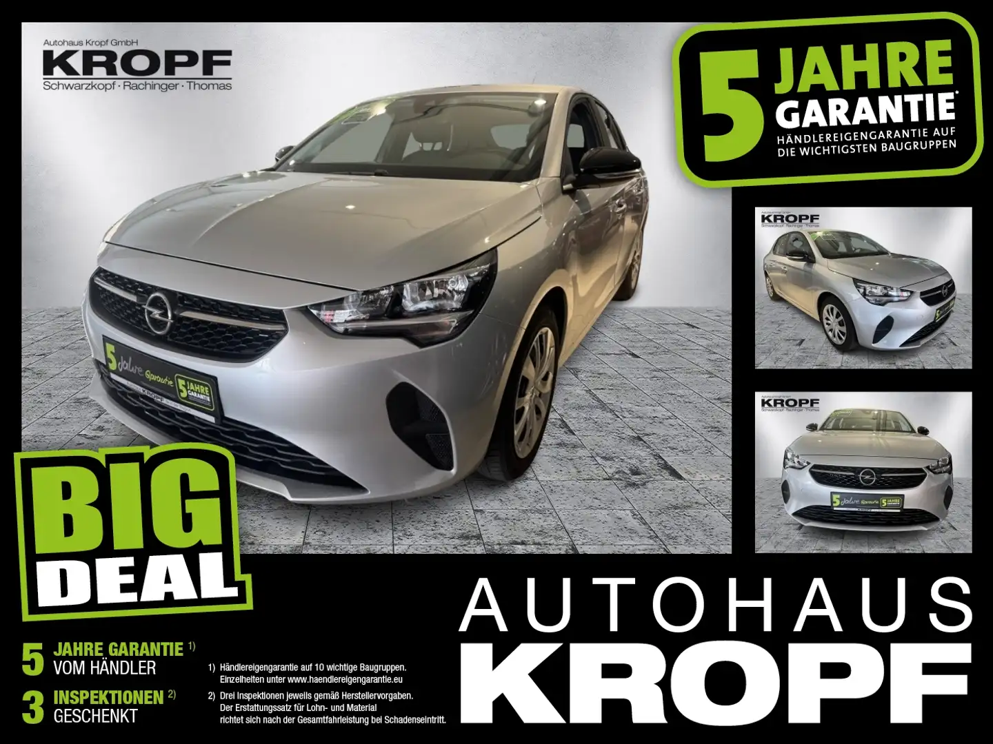 Opel Corsa F 1.2 Turbo Edition Rückfahrkamera / Navi Zilver - 1