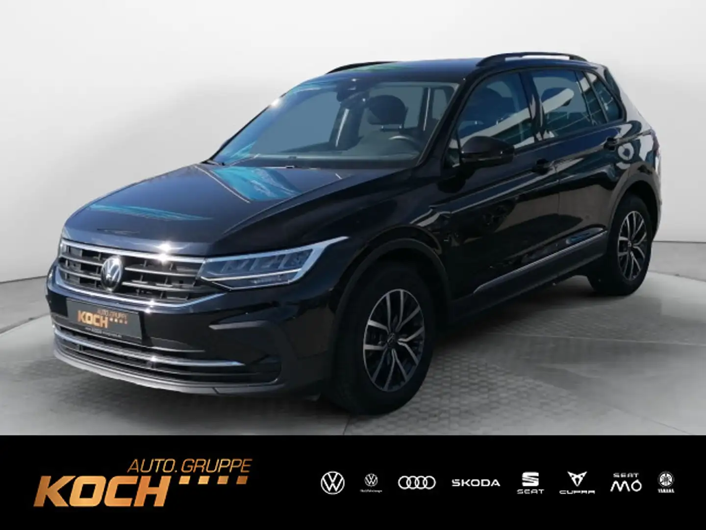 Volkswagen Tiguan 2.0TDI Life DSG Navi LED DCC Noir - 1
