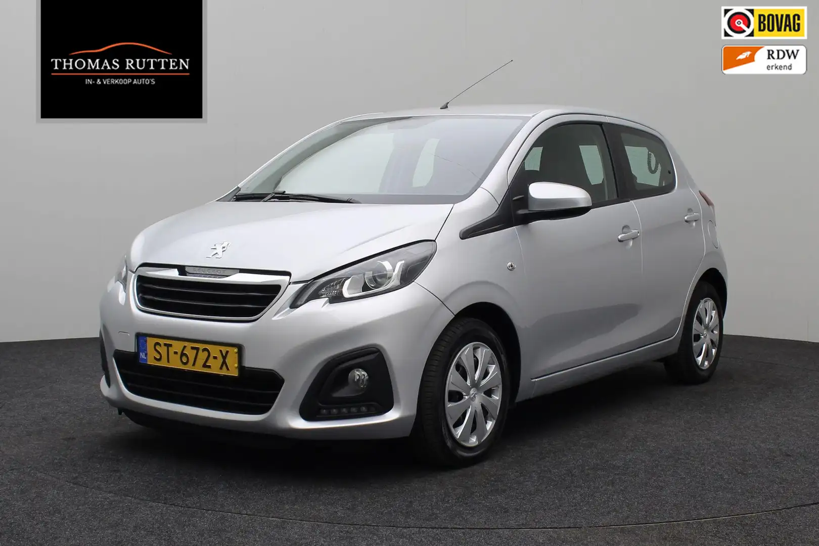 Peugeot 108 1.0 e-VTi Active 2018 NAP | Airco | Bluetooth | AU Gris - 1