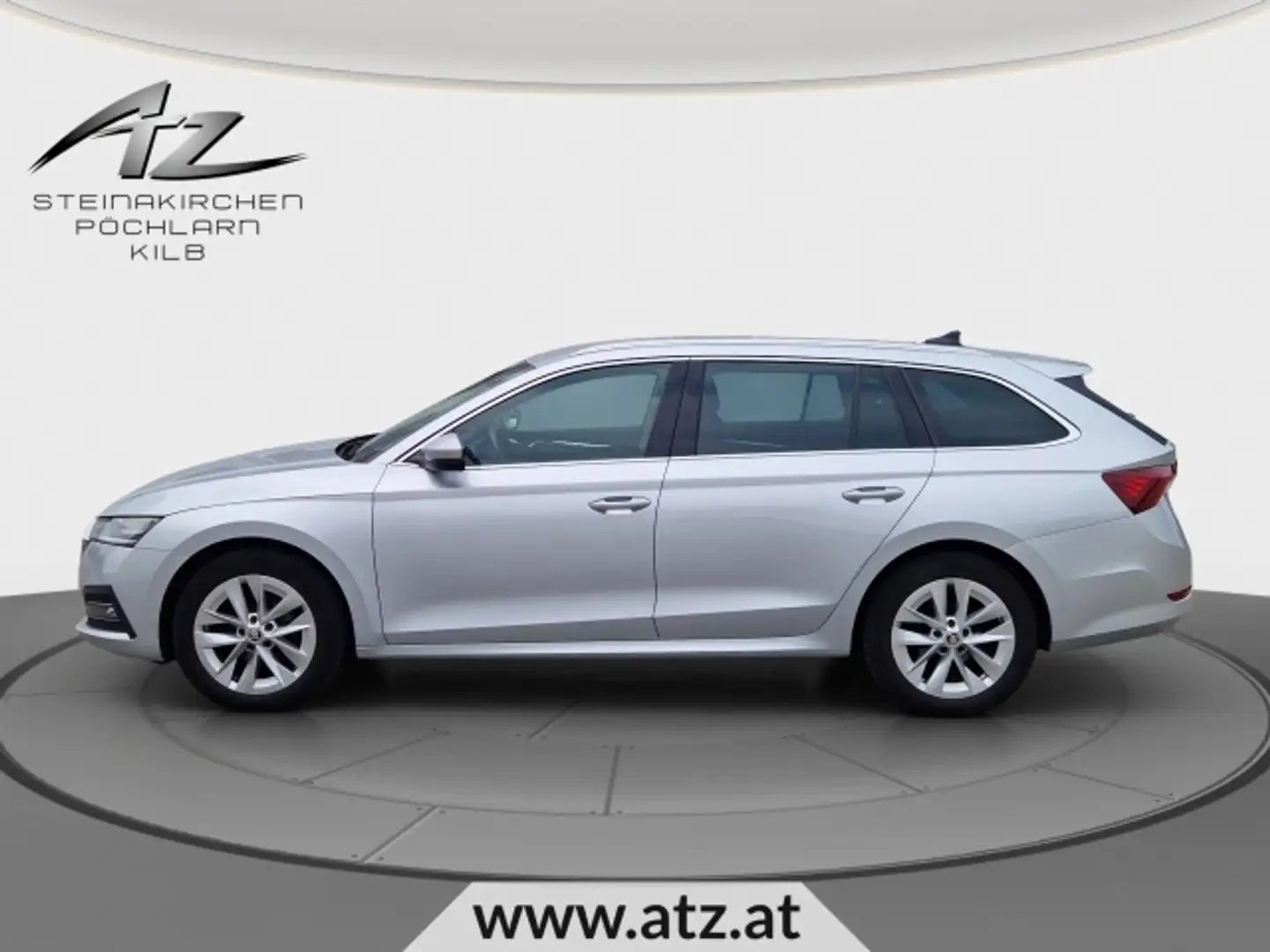 Skoda Octavia 2.0 TDI Style Kombi DSG Silber - 2