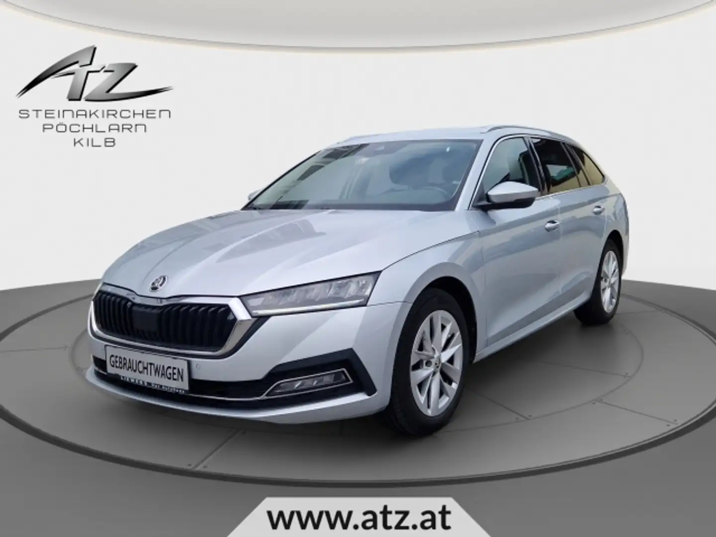 Skoda Octavia 2.0 TDI Style Kombi DSG Silber - 1