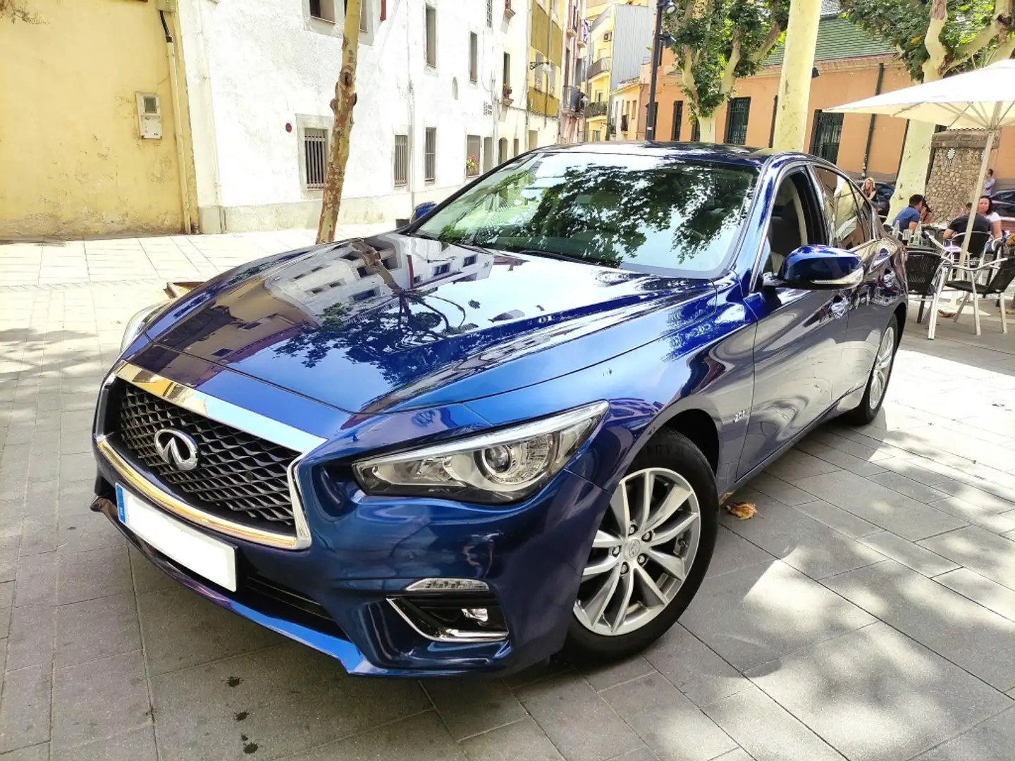 Infiniti Q50 3.5 Hybrid Premium Aut. Azul - 1