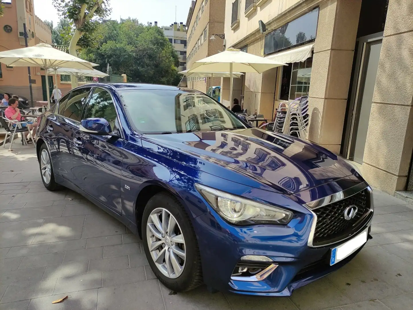 Infiniti Q50 3.5 Hybrid Premium Aut. Bleu - 2