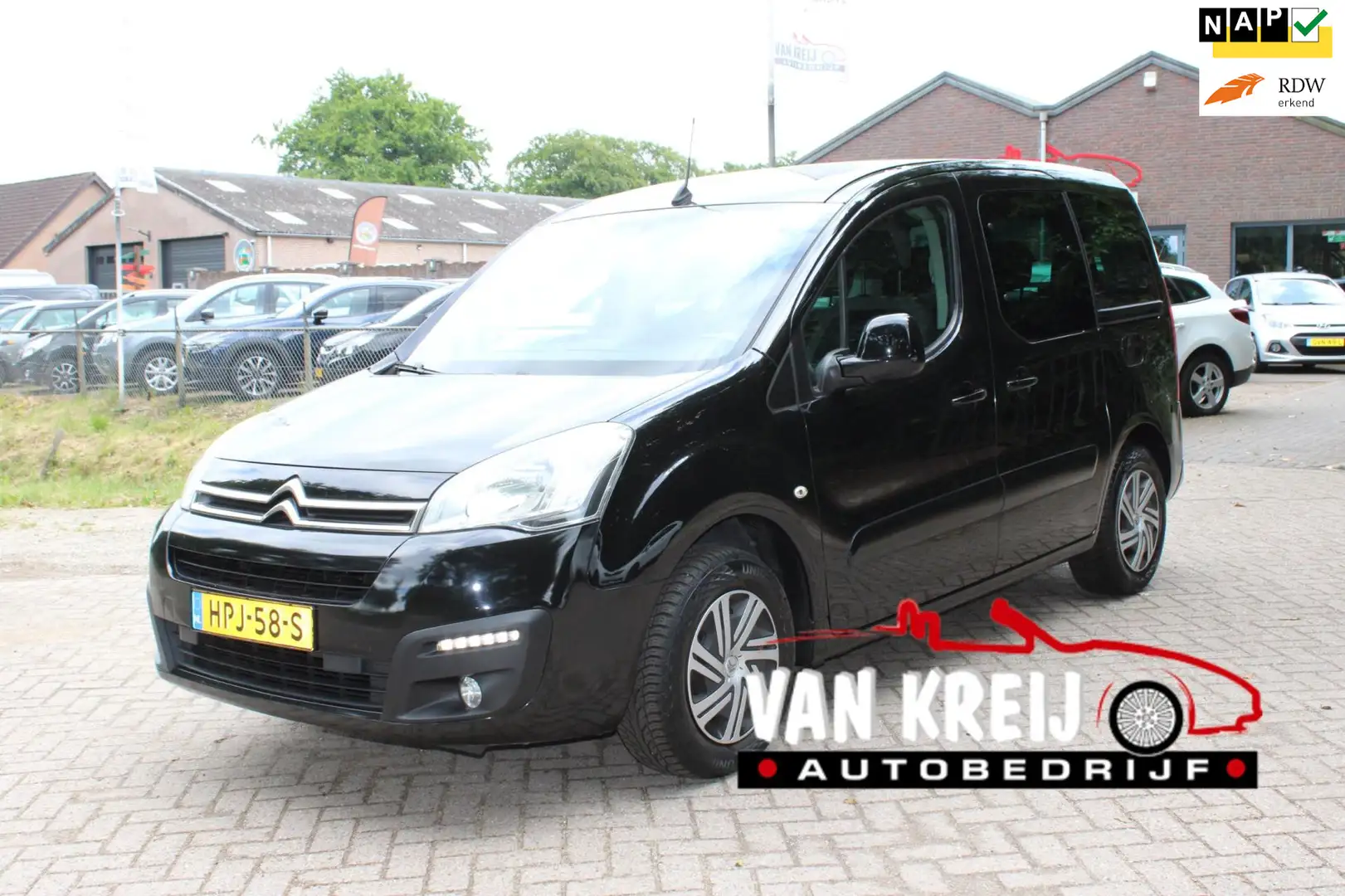 Citroen Berlingo 1.6 VTi Feel, Navi, Airco, Trekhaak, Pdc, Cruise Negro - 1