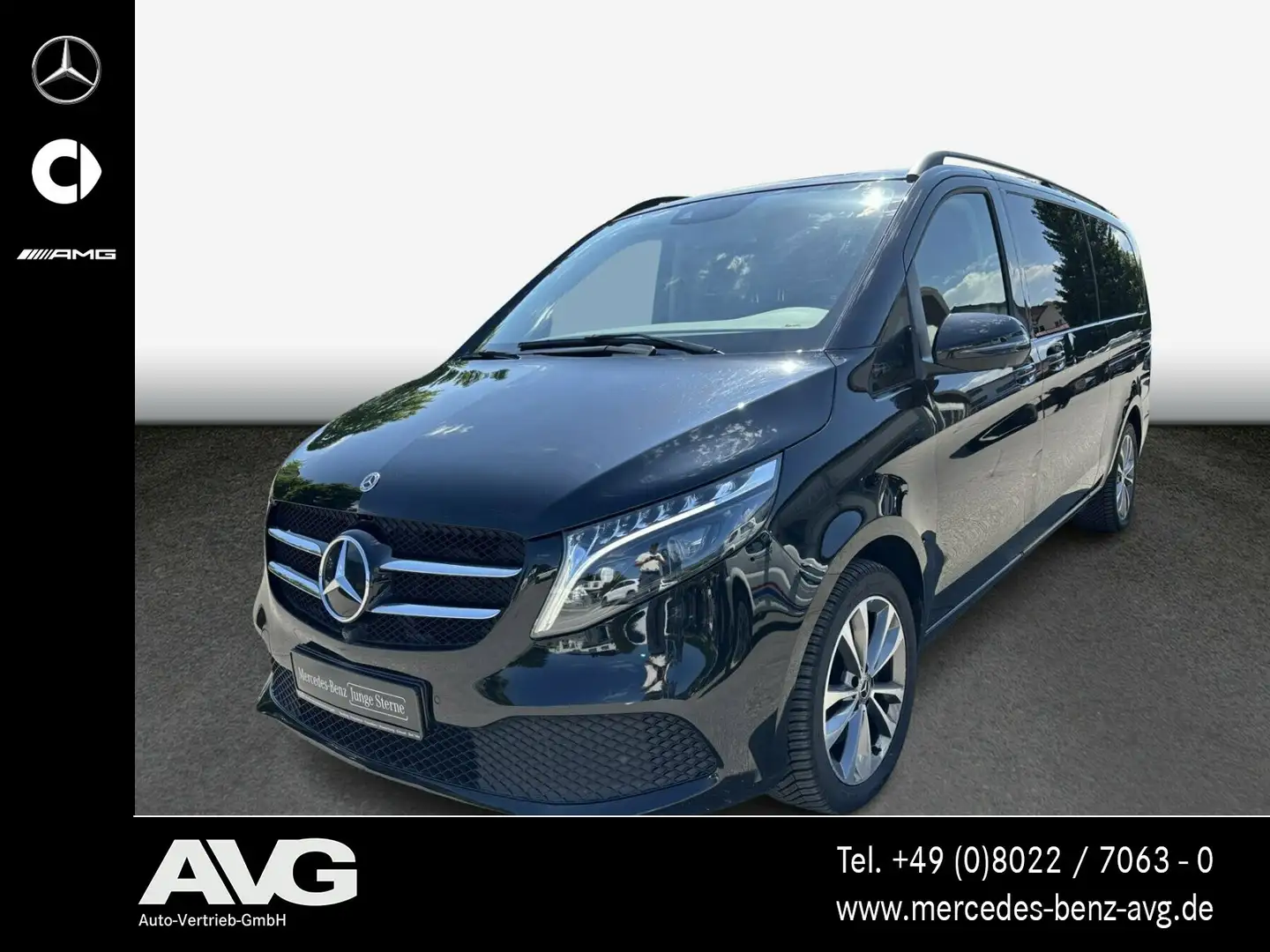 Mercedes-Benz V 300 V 300 d Avantgarde extralg. 8-Sitz 360° AIRMATIC Schwarz - 1